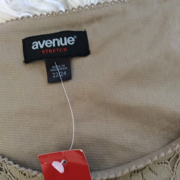 NWT Avenue Stretch Lace Tank - Picture 3 of 5